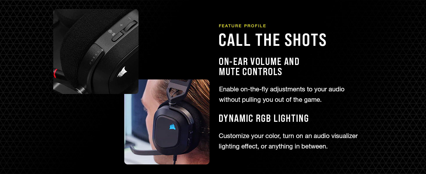 HS80 RGB USB, Carbon