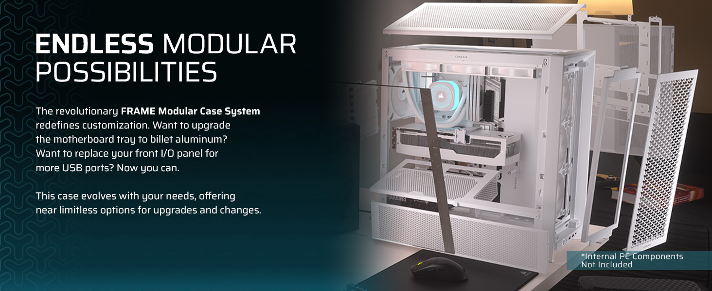 modular case; fully modular case; modular case system; customizable case; upgradeable case;