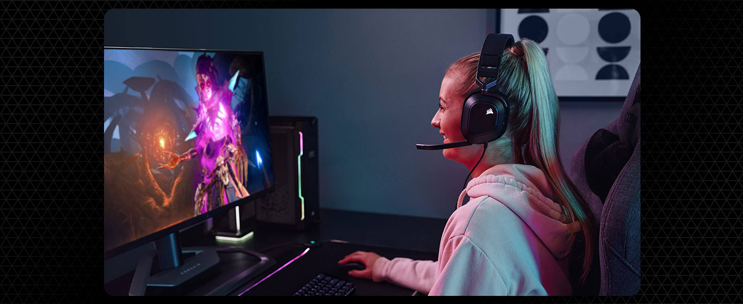 HS80 RGB USB, Carbon