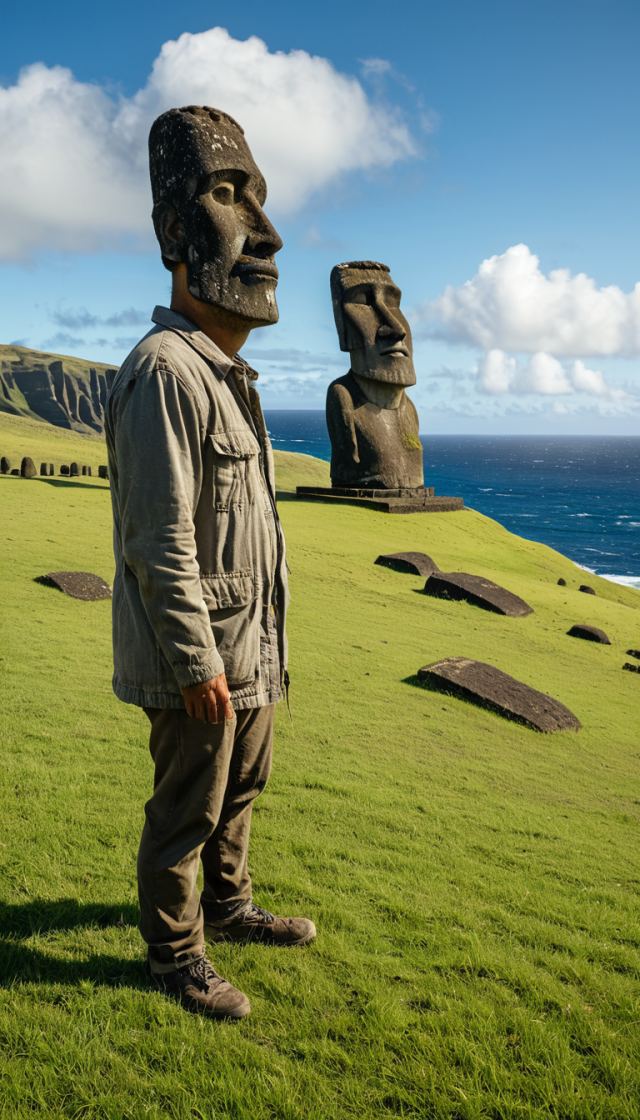 How Did They Move the Giant Statues of Easter Island?