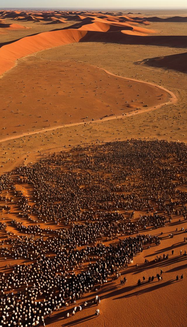 The Perfect Circles in the Desert No One Planted