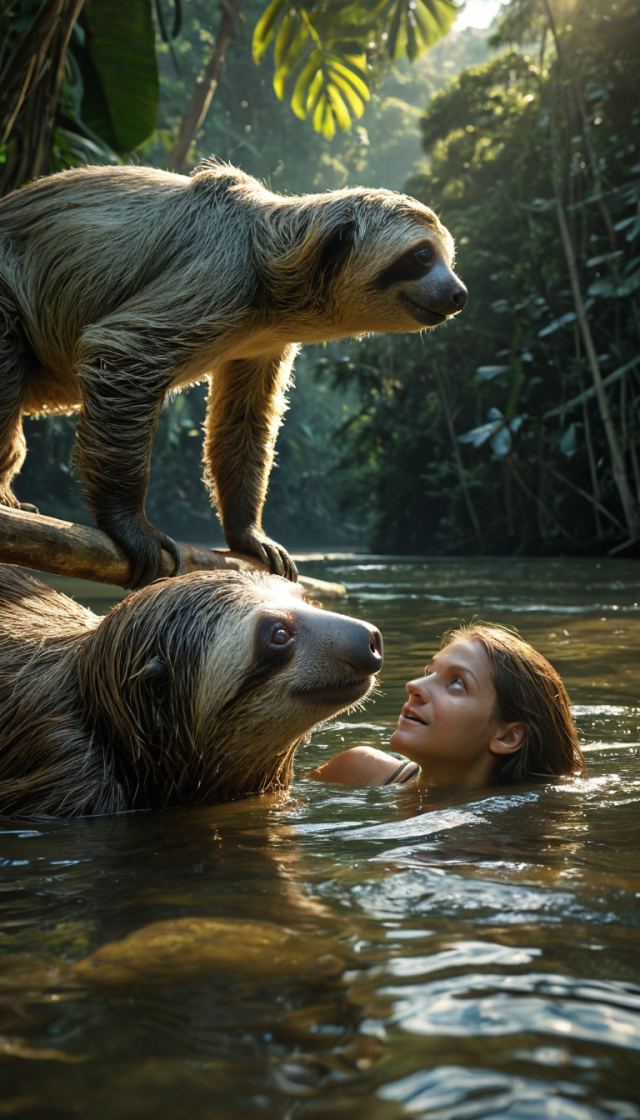 Sloths Can Hold Their Breath Longer Than Dolphins