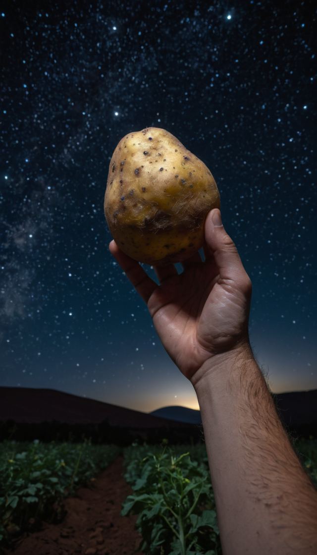 Potatoes Were the First Food Grown in Space